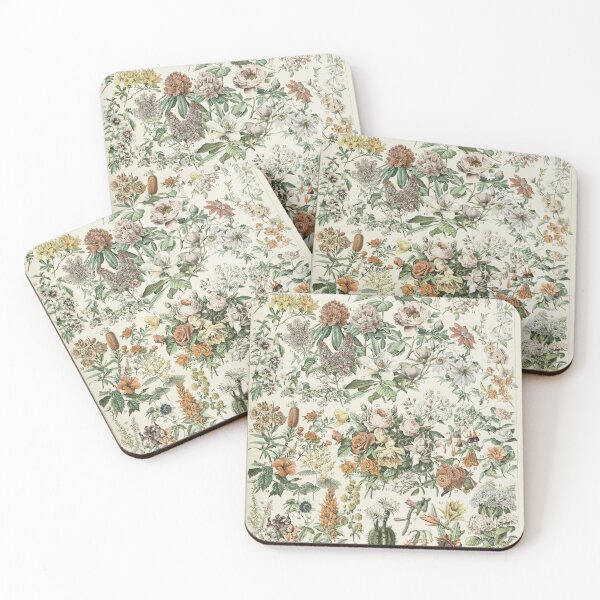 Item preview, Vintage wildflower botanical Poster - Adolphe Millot designed and sold by cutesy.
