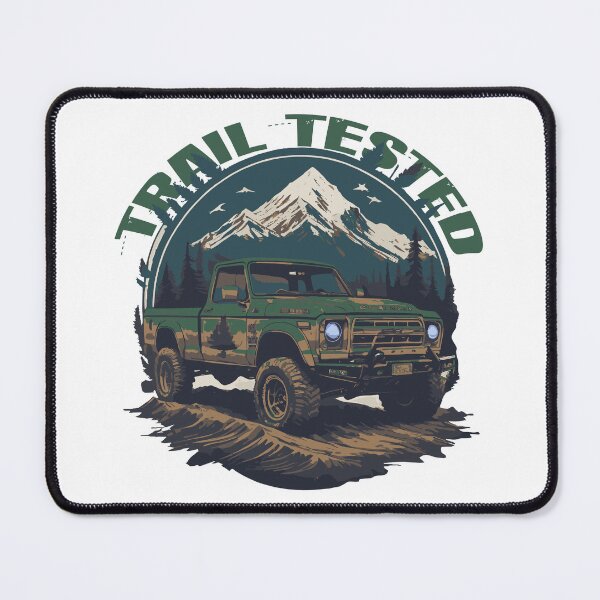 Item preview, Trail Tested Retro Offroad Truck  designed and sold by FastLaneFits.