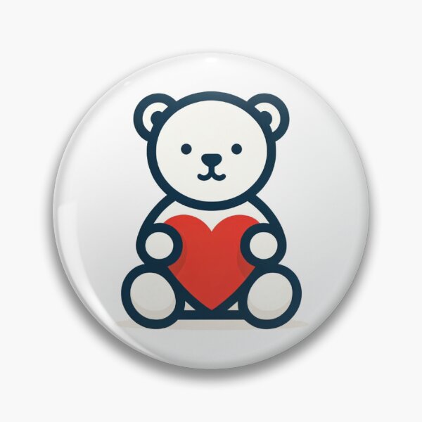Item preview, Teddy Bear Love - Heart Embrace designed and sold by SADStyleDesigns.