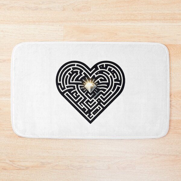 Item preview, Heart Maze - Love's Intricate Path designed and sold by SADStyleDesigns.