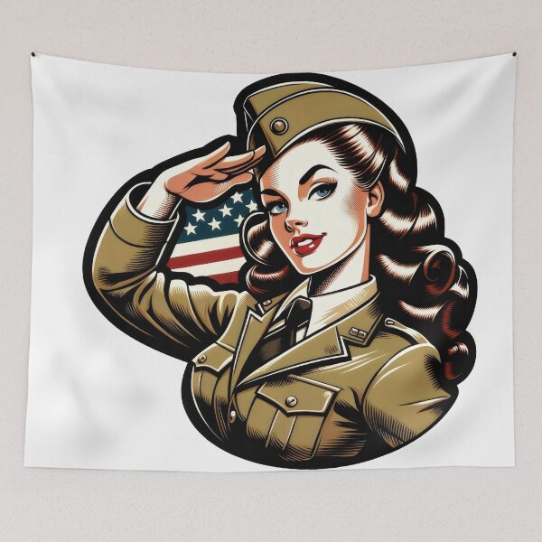 Item preview,  Military Pinups  designed and sold by Truck Stop One.