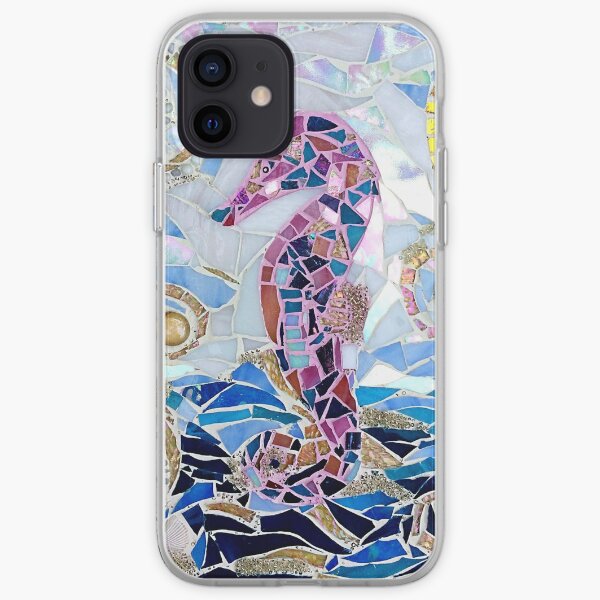 Seahorse Mosaic iPhone Soft Case