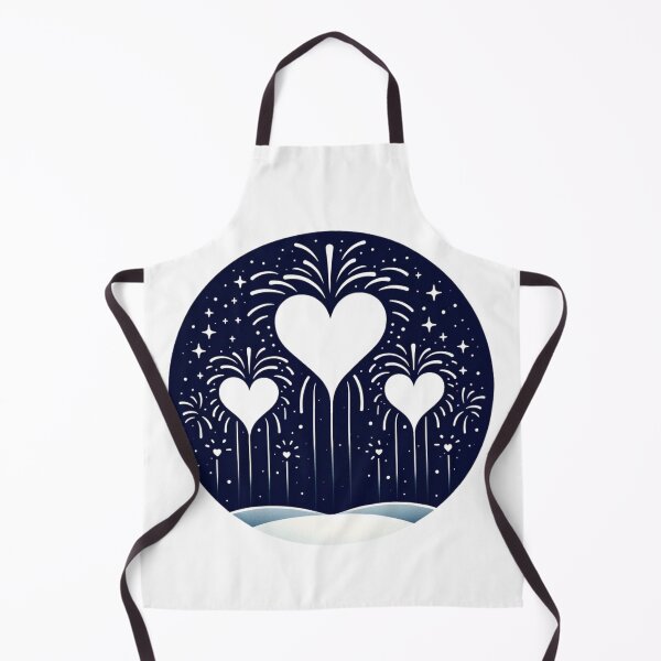 Item preview, Heart Fireworks - Love's Sky Spectacle designed and sold by SADStyleDesigns.