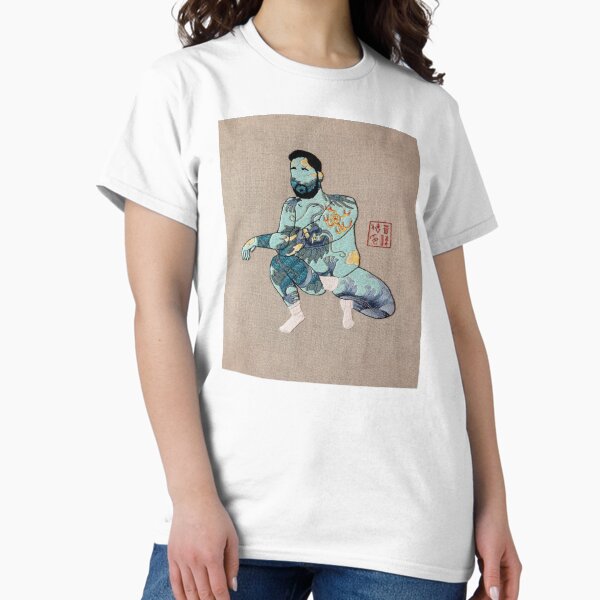 Year of the Dragon (linen texture) Classic T-Shirt