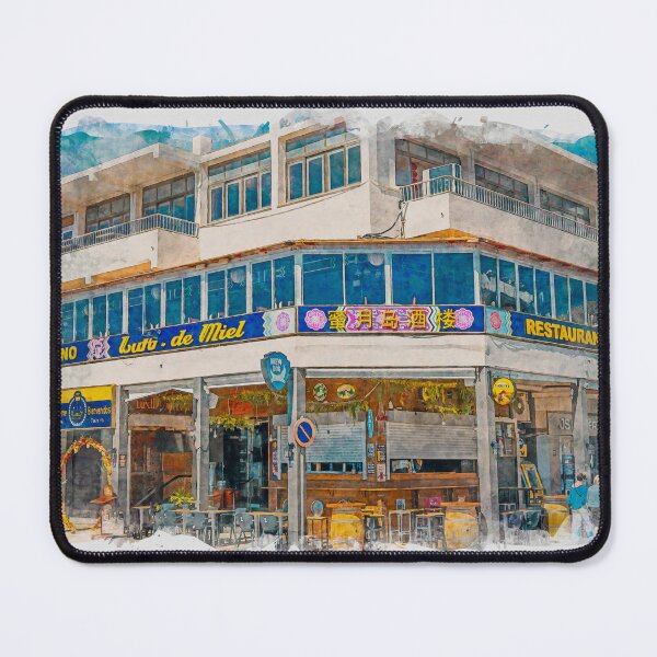 Item preview, Puerto Pollensa Mallorca Popular Corner designed and sold by GG WALL ART.