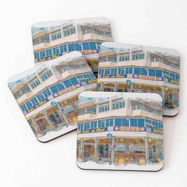 Item preview, Puerto Pollensa Mallorca Popular Corner designed and sold by GG WALL ART.