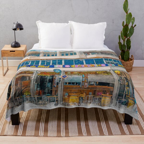 Item preview, Puerto Pollensa Mallorca Popular Corner designed and sold by GG WALL ART.
