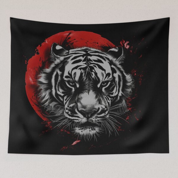 Item preview, Traditional Japanese Irezumi Tiger designed and sold by CosmicAnomaly.