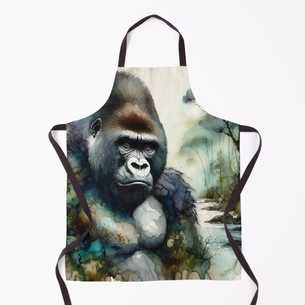 Item preview, Gorilla Wall Art | Digital File | Gorilla Print | Wildlife Wall Art |  Digital Prints | Wild Cats designed and sold by Artsyowlscrafts.