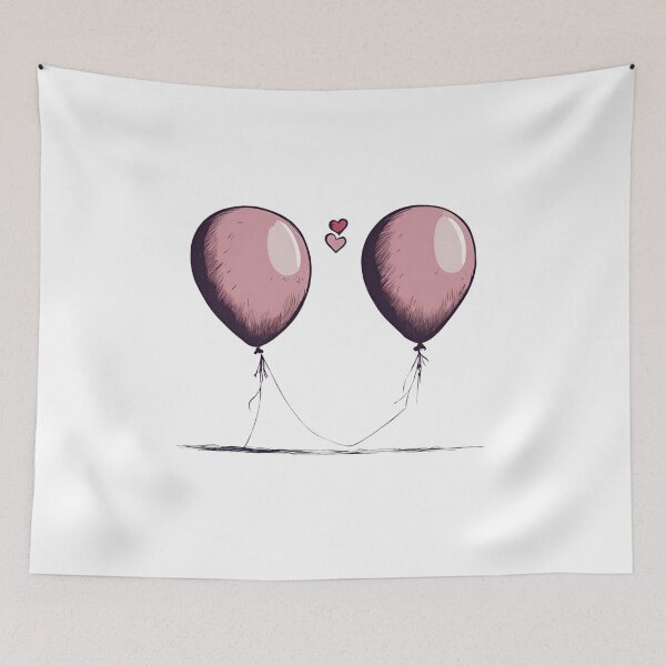 Item preview, balloons in love designed and sold by VanyAshop.
