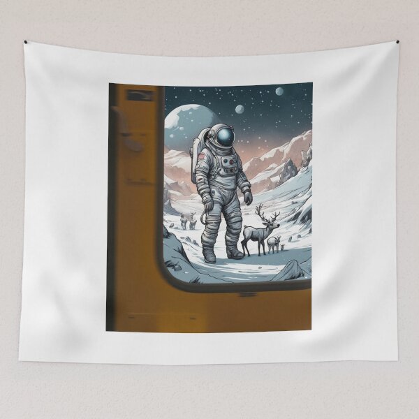 Item preview, Astronaut space stars nasa galaxy universe  designed and sold by SpecialPawel.