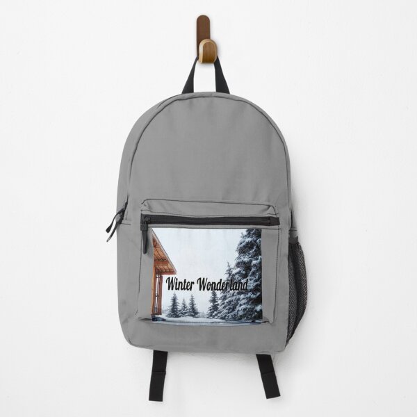 Item preview, Wooden Cabin in Winter Wonderland designed and sold by InbalTurShalom.