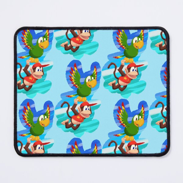 Item preview, Green Parrot and Chimpanzee designed and sold by chikoristore.