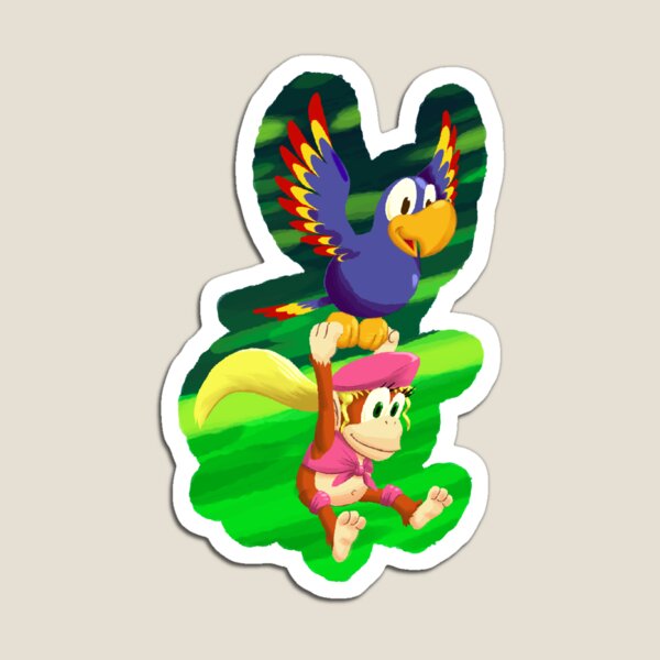 Item preview, Blue Parrot and Chimpanzee designed and sold by chikoristore.