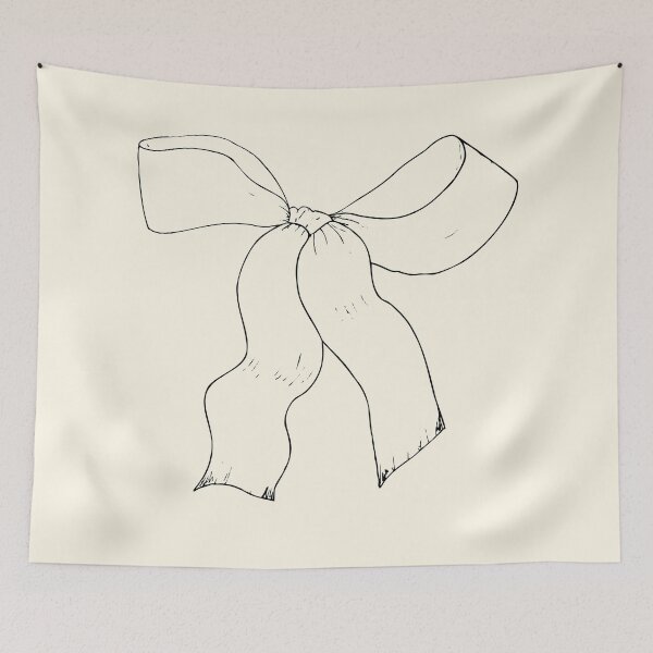 Item preview, Black and cream bow designed and sold by marufemia.
