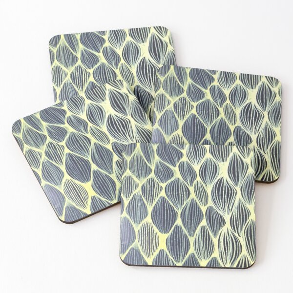 Item preview, Yellow Wave of Petals designed and sold by Bellabookshelf.