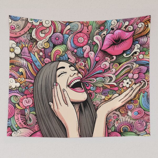 Item preview, When inspiration explodes in colors designed and sold by Gacram.
