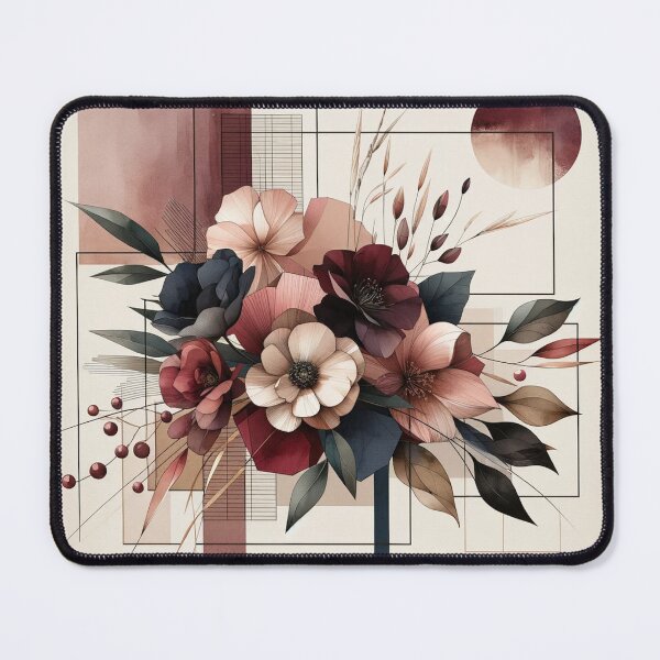 Item preview, Modern Florals Meet Geometry designed and sold by CardsStudio.