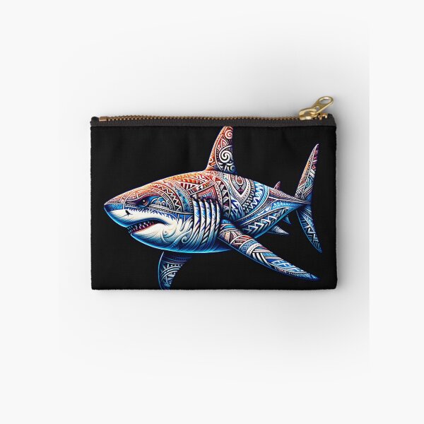 Item preview, Great White Shark Polynesian Tribal Design designed and sold by HippieFarms11.