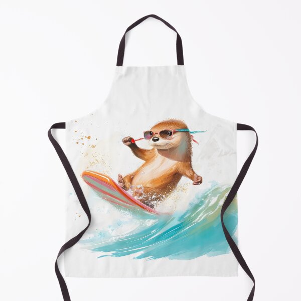 Item preview, An otter waterskiing designed and sold by xiao xuans.