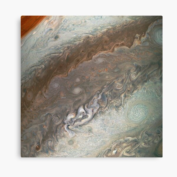 Jupiter, Perijove 12_94 pattern Canvas Print