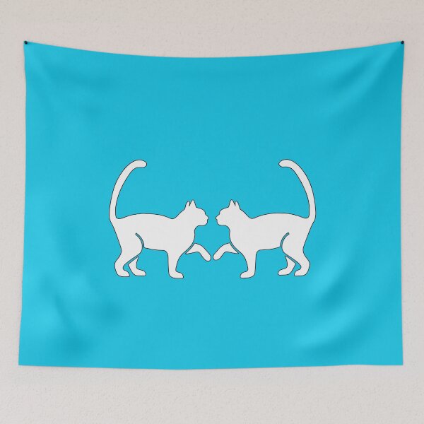 Item preview, Purrfect Harmony: Feline Duo Strikes a Pose designed and sold by Robo-toons.