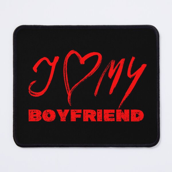 Item preview, I Love My Boyfriend designed and sold by PRYMULLART.