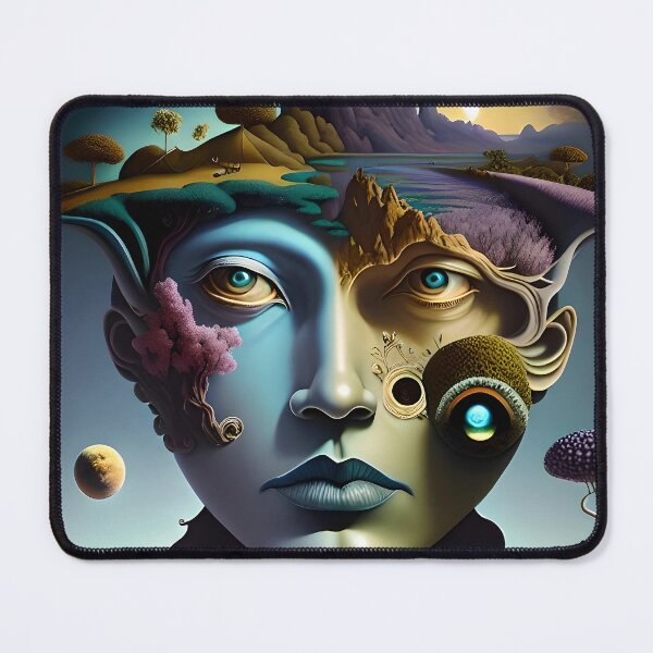 Item preview, Floating Dreams: A Surreal Fantasy Landscape designed and sold by artmanikin.