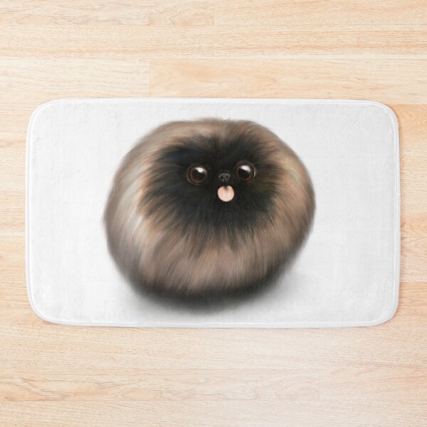 Item preview, Happy Pekingese dog acrylic / digital painting designed and sold by Funsize-Art.