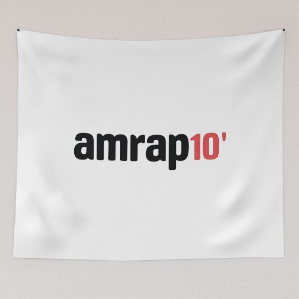 Item preview, AMRAP 10 White designed and sold by J. Vilallonga.