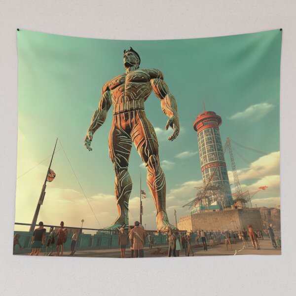 Item preview, The Colossus of Rhodes | Hip Hop style designed and sold by ComicsFactory.