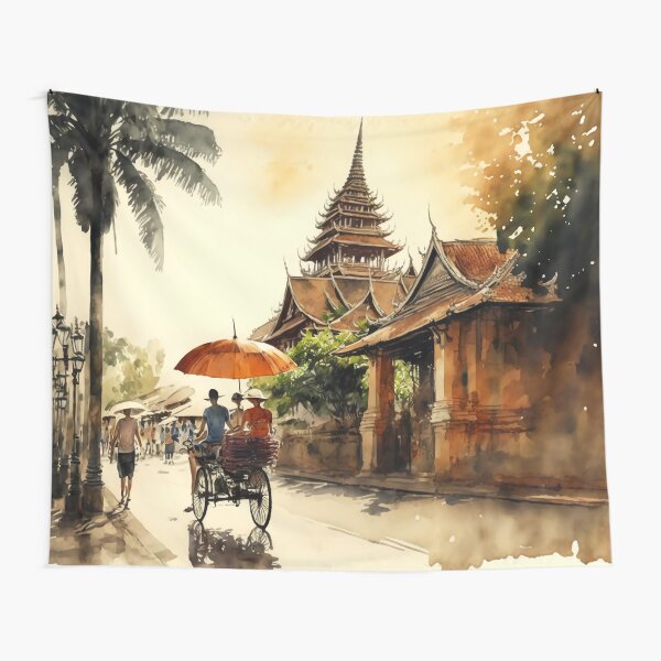 Item preview, Chiang Mai Thailand designed and sold by CosmicAnomaly.