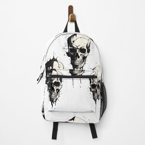 Item preview, Black and white skull pattern designed and sold by dcrc.