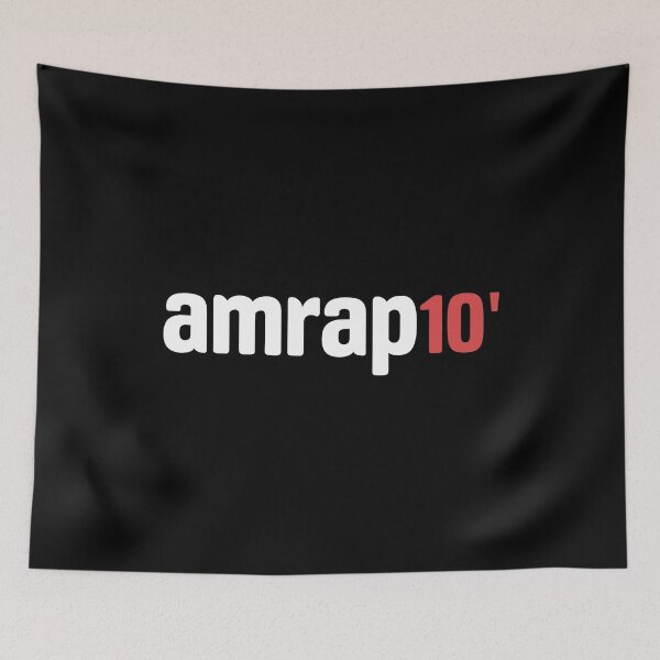 Item preview, AMRAP 10 Black designed and sold by J. Vilallonga.
