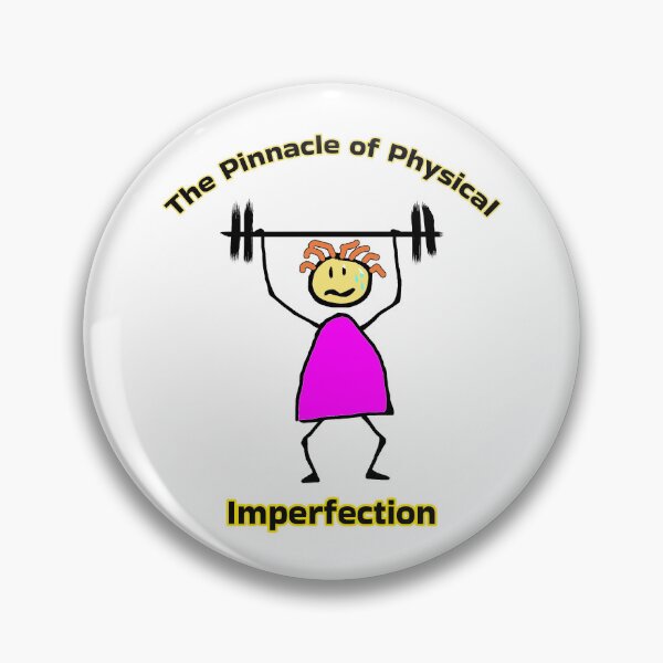 Item preview, Gym Girl The Pinnacle of Physical Imperfection designed and sold by Aurorapod.