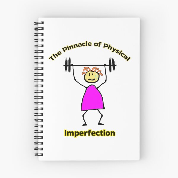 Item preview, Gym Girl The Pinnacle of Physical Imperfection designed and sold by Aurorapod.