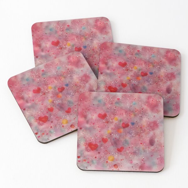 Item preview, Valentine's Day Hearts Red Pink Pattern 05 designed and sold by Artekinium.