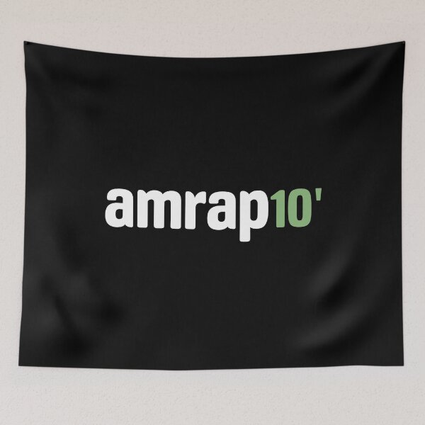 Item preview, AMRAP 10 Black G. designed and sold by J. Vilallonga.