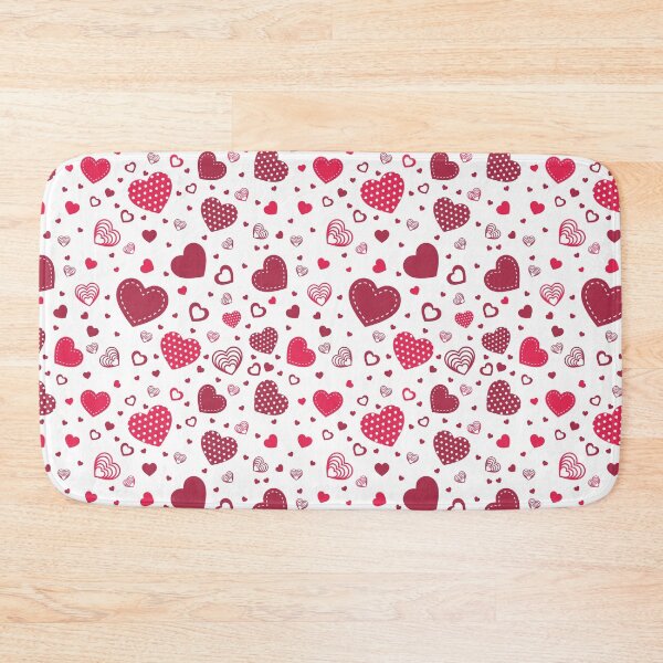 Item preview, pink and red heart pattern designed and sold by xostarboyxo.