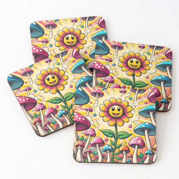 Item preview, Sunshine Mushrooms  designed and sold by Cecelia Ngere.