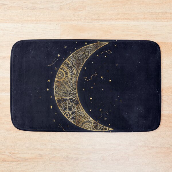 Item preview, Celestial Gold Moon Aesthetic designed and sold by NdesignTrend.