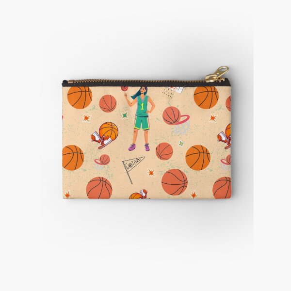Item preview, Basketball Party Favor Seamless Pattern Background for Her designed and sold by ottrain.