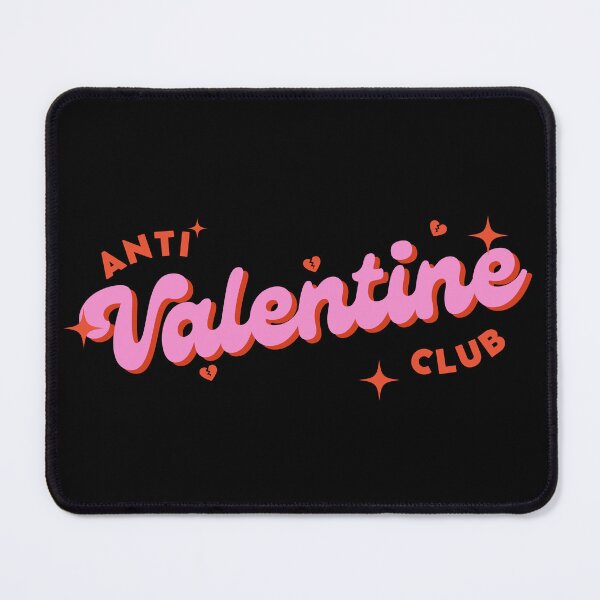 Item preview, Anti Valentine Club - Retro Cartoon -Vintage - Pink designed and sold by Caluva ..