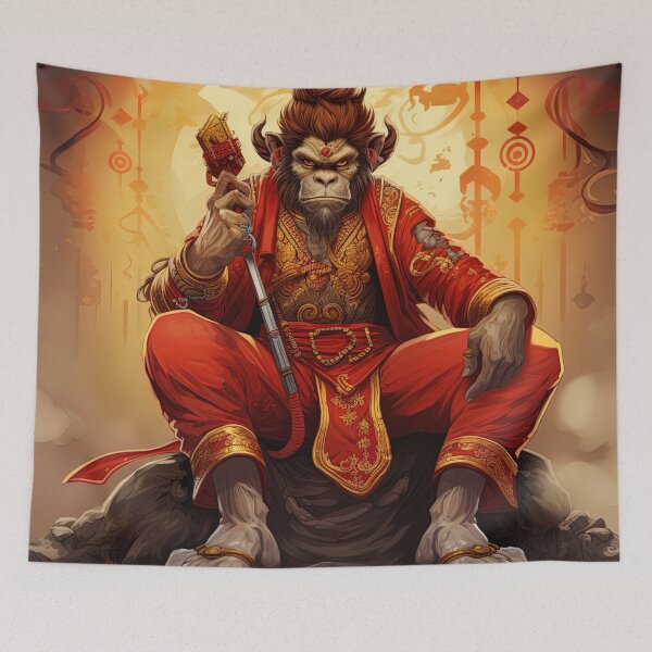 Item preview, The Monkey King | Hip Hop style designed and sold by ComicsFactory.