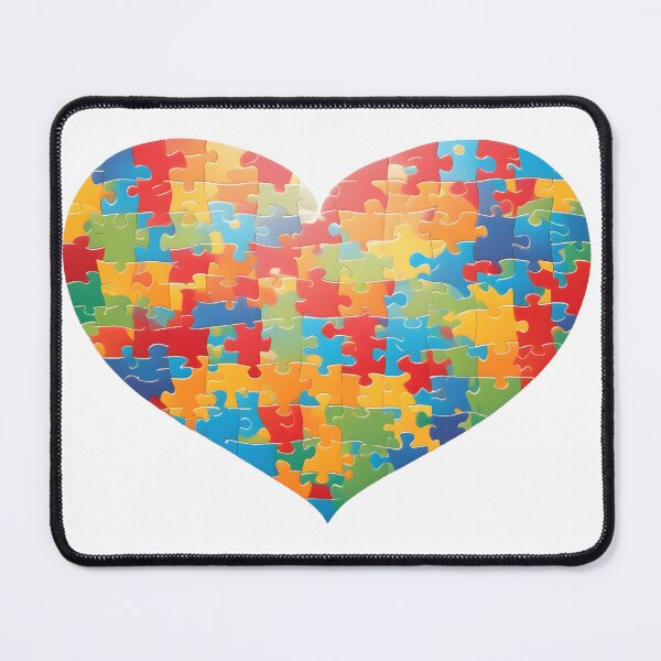 Item preview, Puzzle of Love: Colorful Heart designed and sold by ZipperDragon88.
