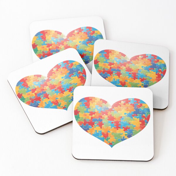 Item preview, Puzzle of Love: Colorful Heart designed and sold by ZipperDragon88.