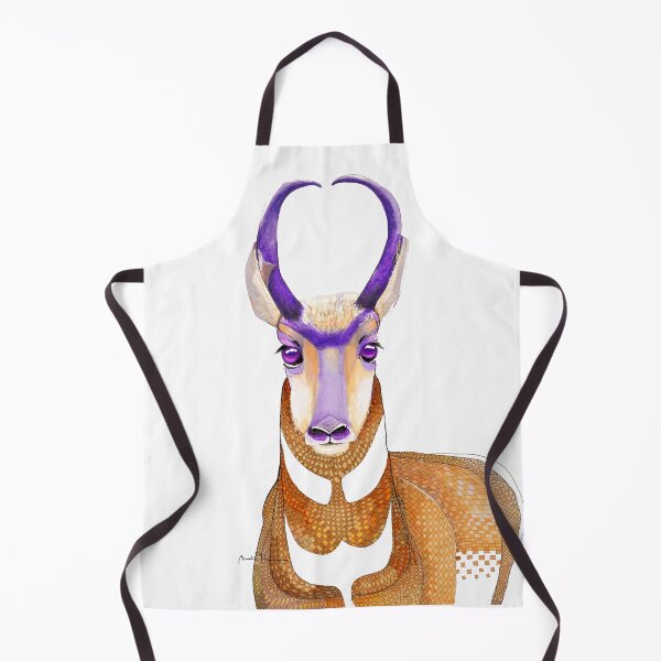 Item preview, The Pronghorn Antelope with Purple Eyes designed and sold by Brooke Connor.