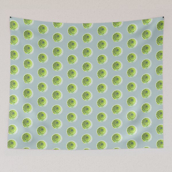Item preview, Sundial Shell Polka Dot in Duck Egg Blue designed and sold by LisaLeQuelenec.