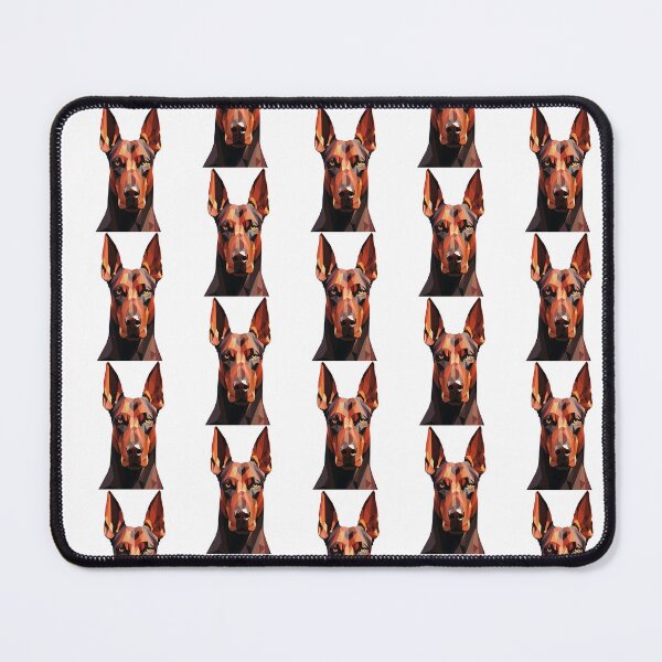 Item preview, Natural Ear Doberman, True Form, Red and Tan designed and sold by FawShop.