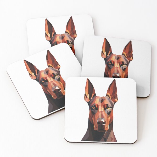 Item preview, Natural Ear Doberman, True Form, Red and Tan designed and sold by FawShop.